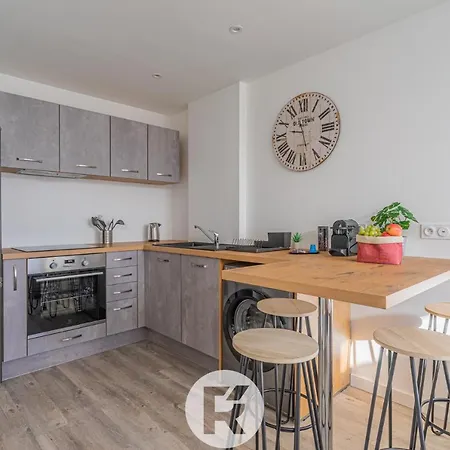 R'apparts T2 Le Belledonne View Apartment Grenoble